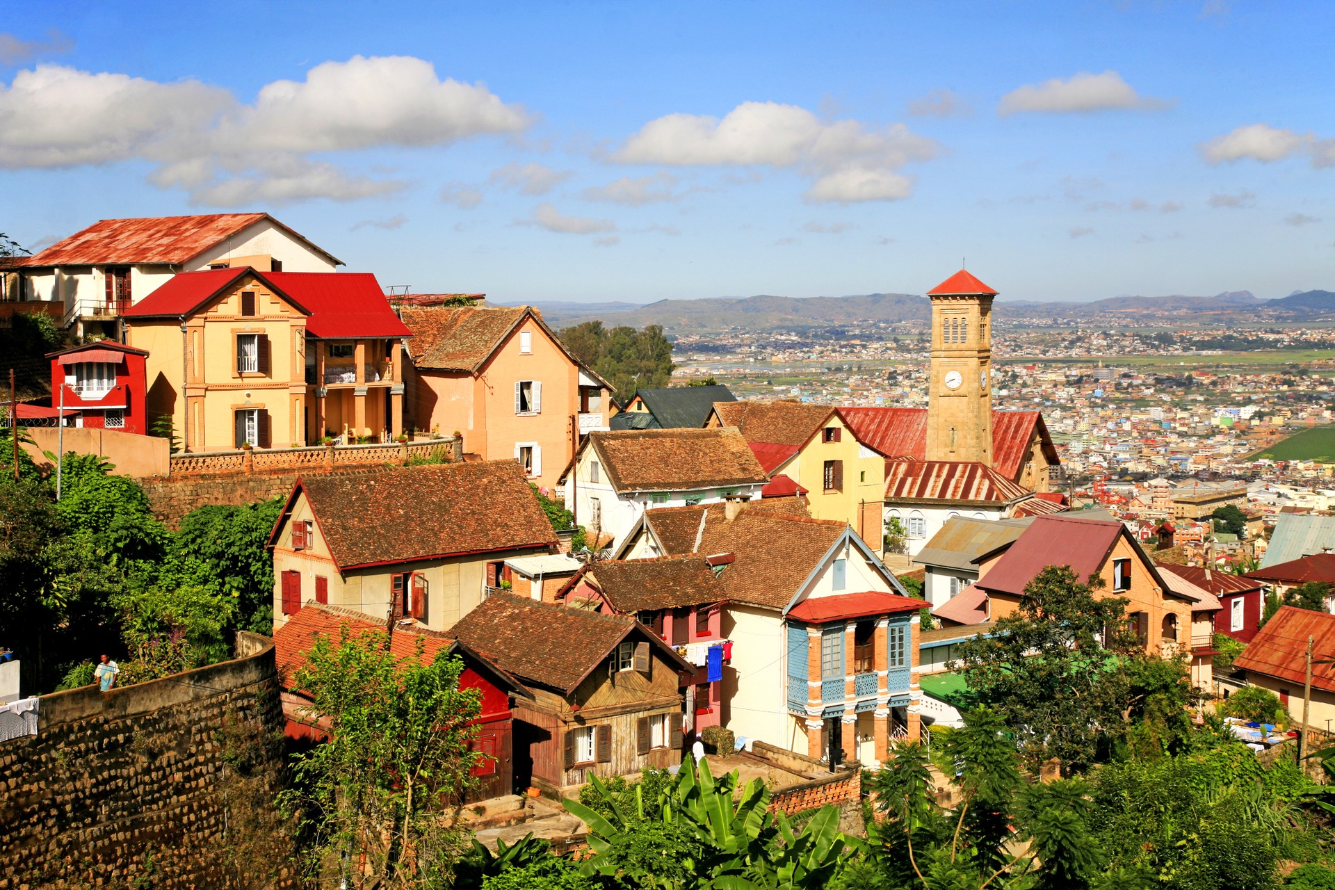 Antananarivo's historic quarter