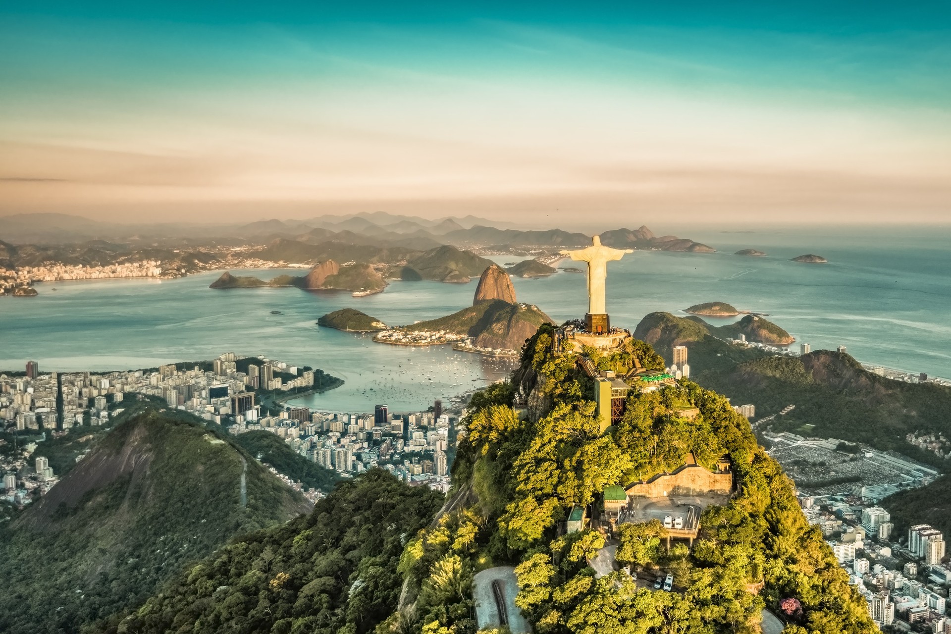 Cityscape of Rio, Brazil