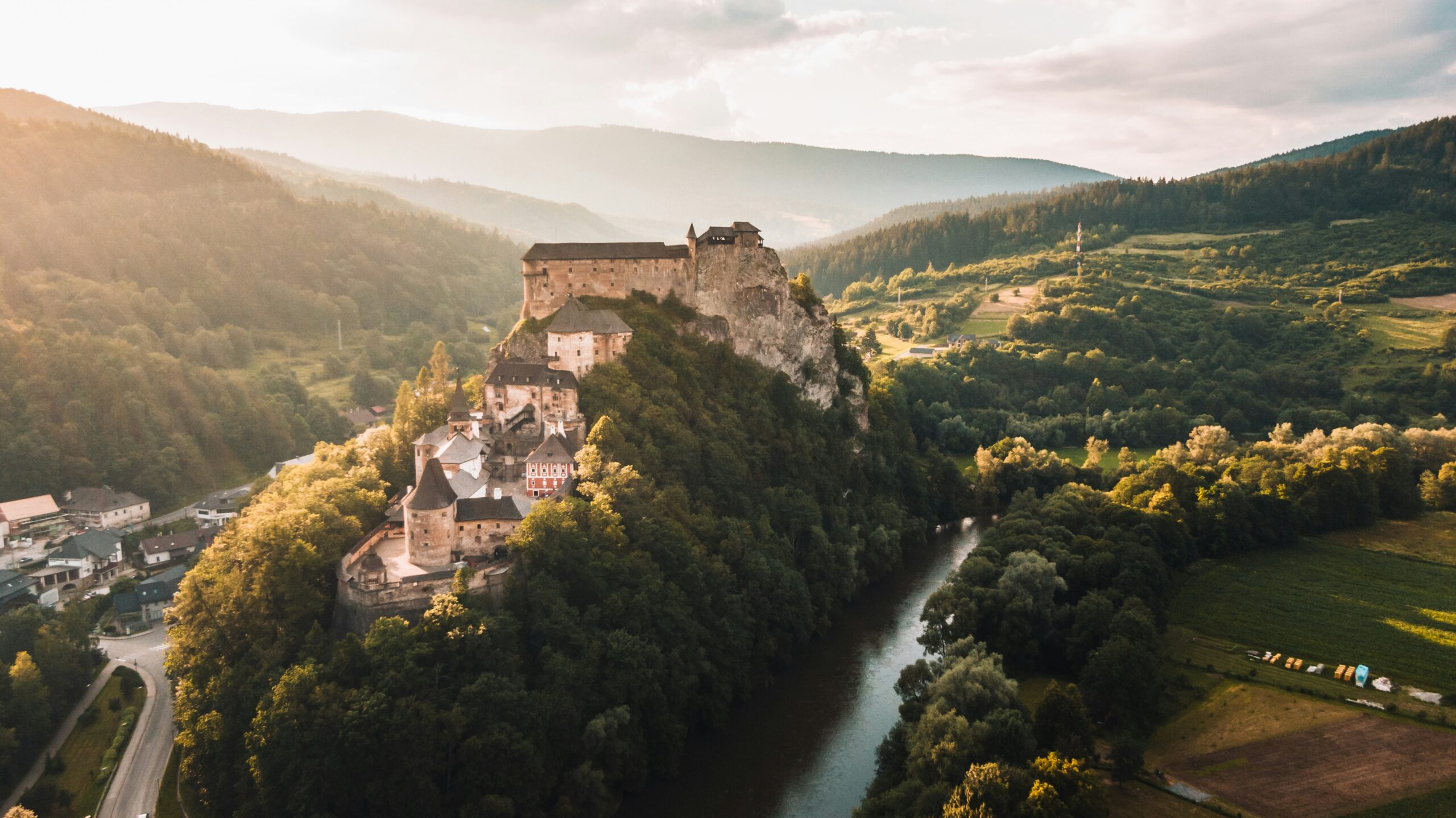 Orava Castle panorama, Slovakia