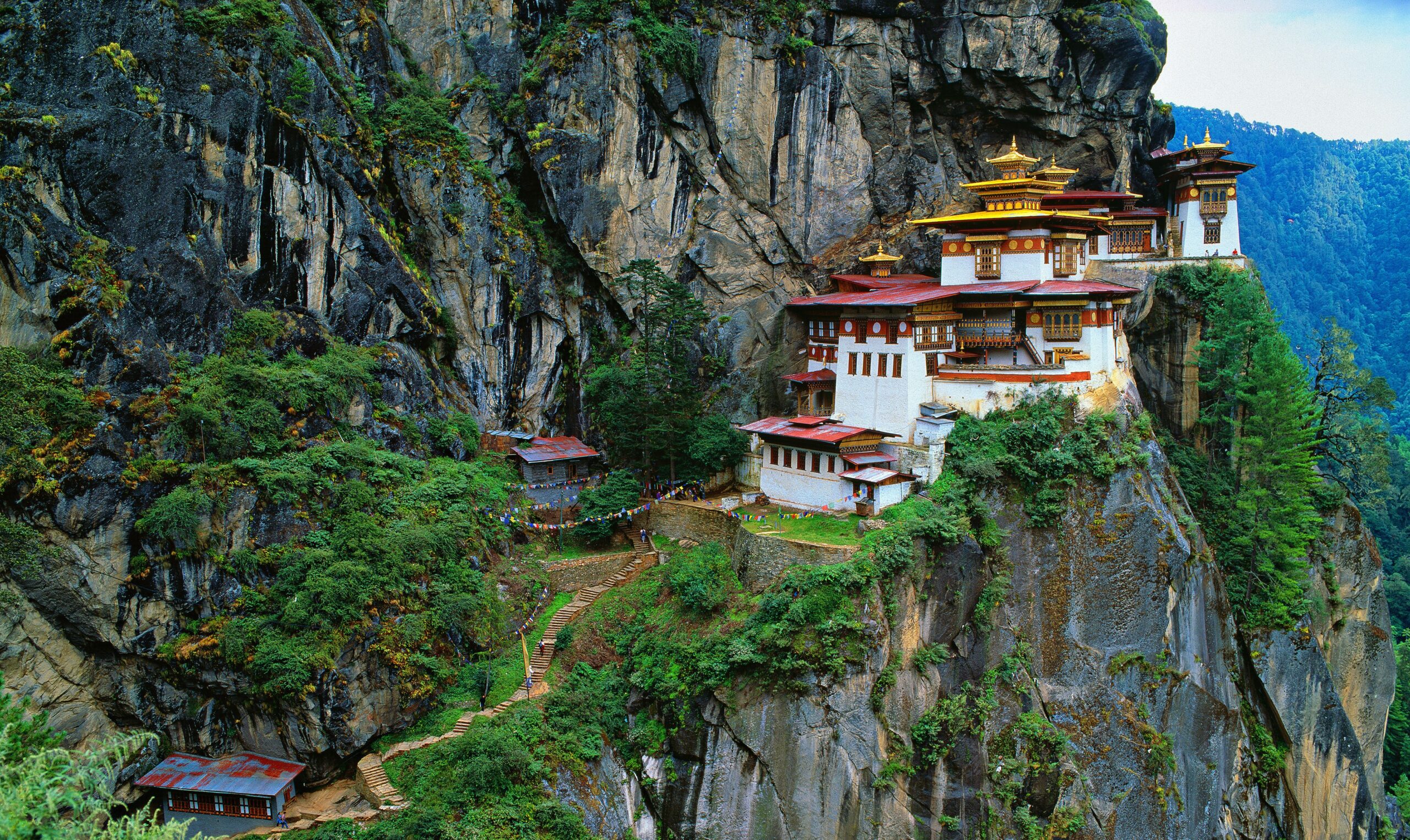 Tiger's Nest temple in Bhutan