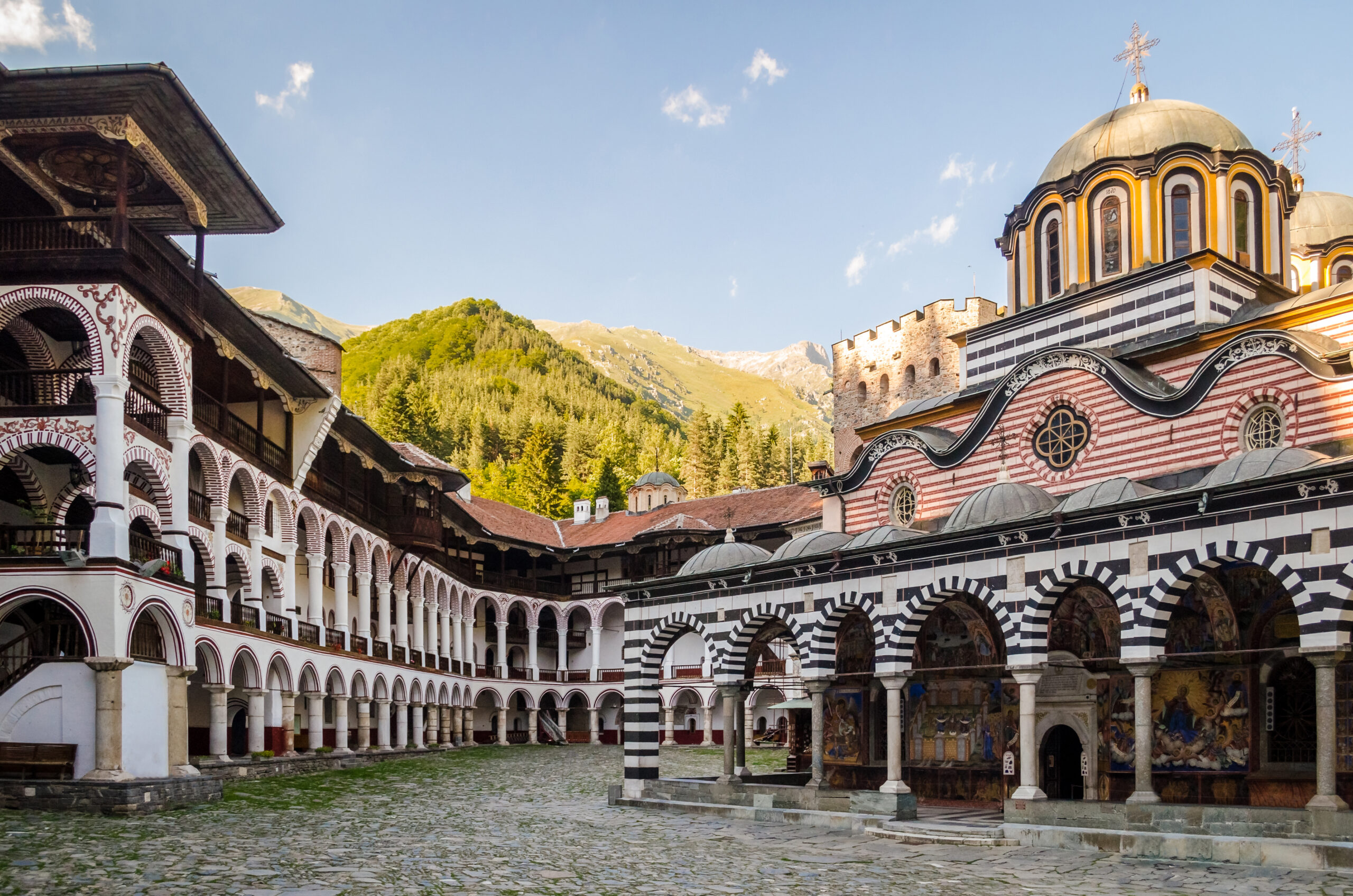 Rila Monastery in Bulgaria