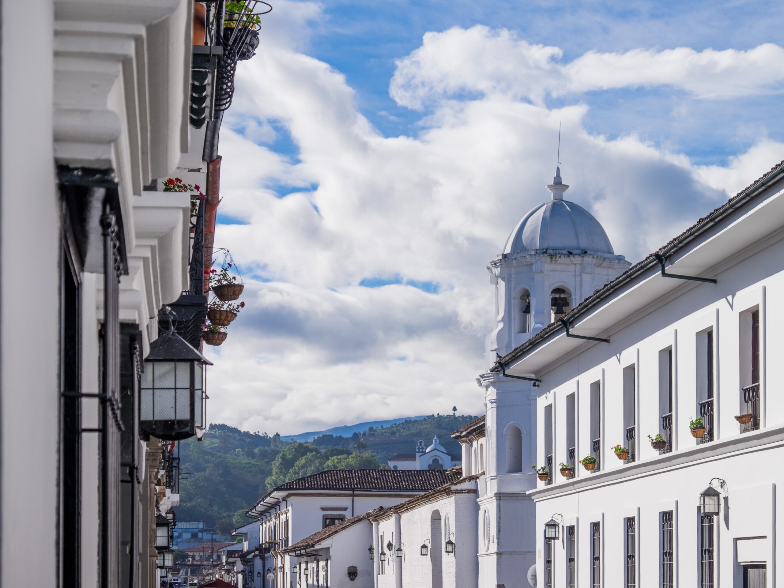 Architecture in Popayan, Colombia