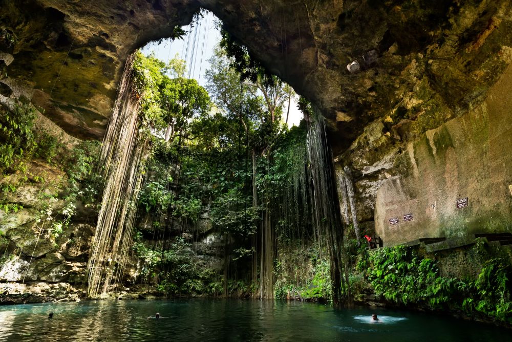 Ikkil cenote in Mexico