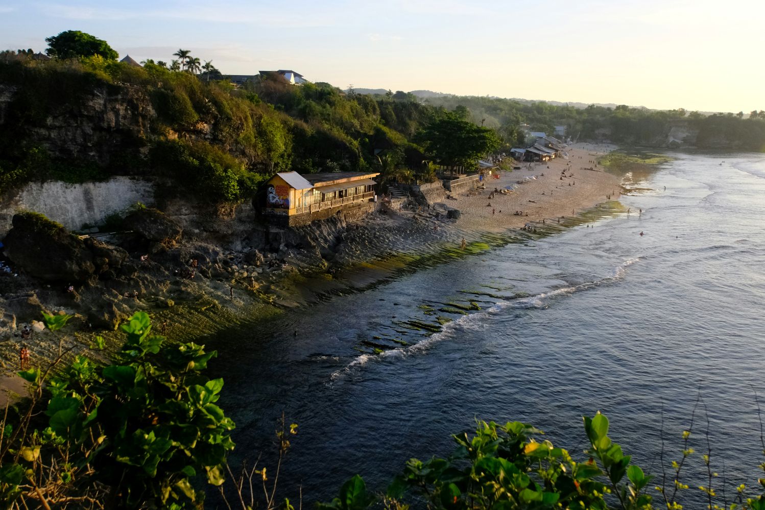 Quiet sands of Balangan Beach, Indonesia