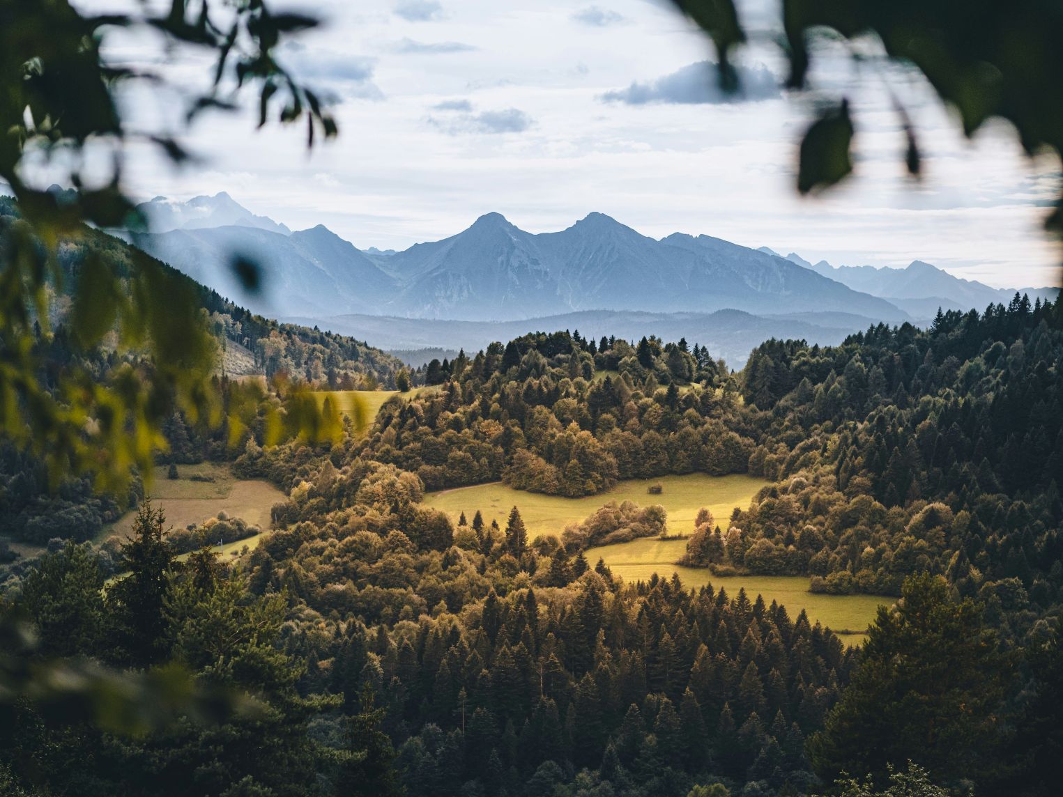 Landscape of Pieniny National Park
