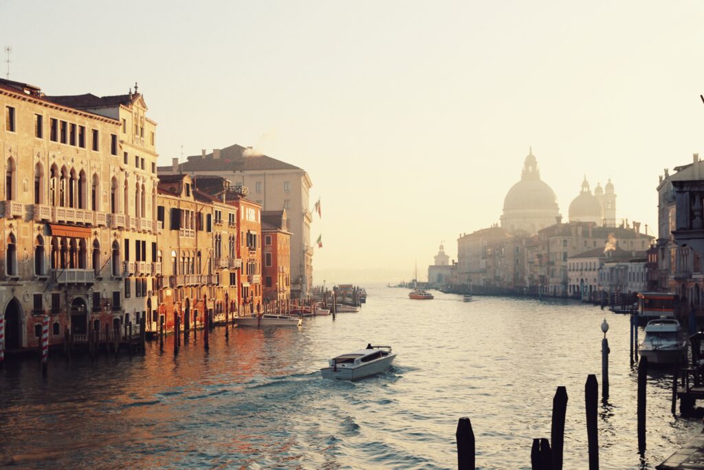 Venedig bei Sonnenuntergang