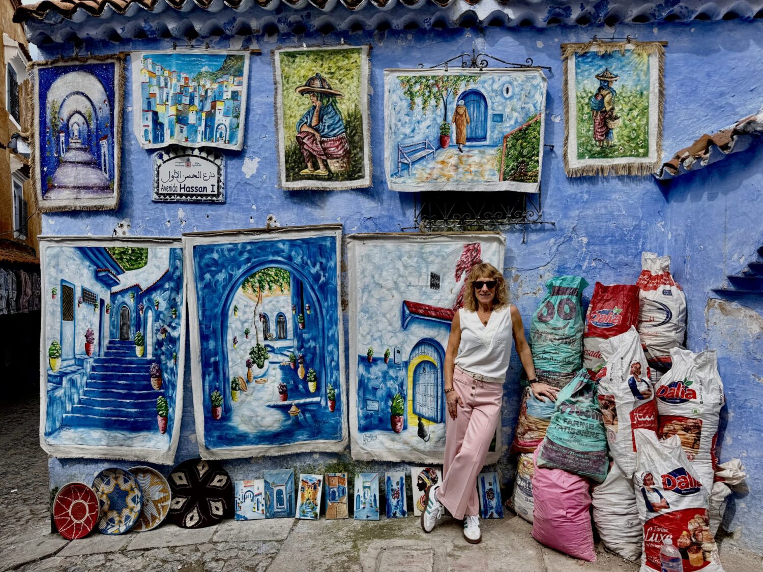 Traveler Christine Cunningham in Morocco