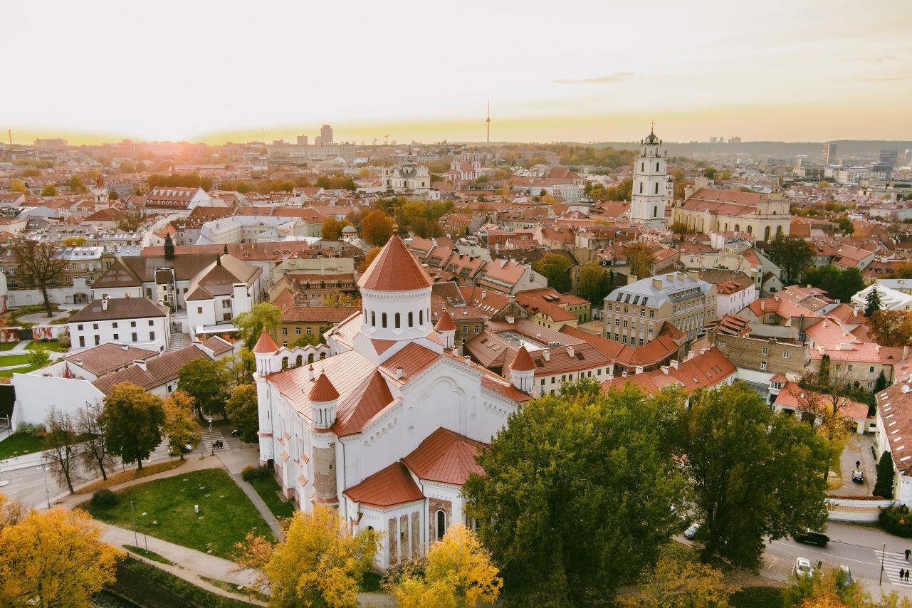 Touring the Cathedral of the Theotokos is one of the top things to do in Vilnius