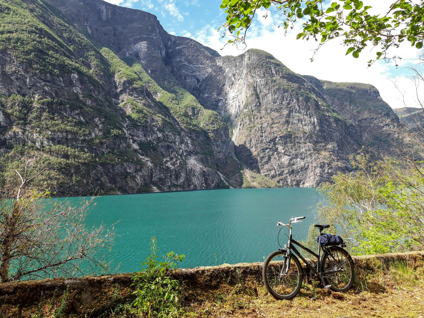Bicycle in Jotunheimen, Norway, one of the best destinations for Europe cycling trips