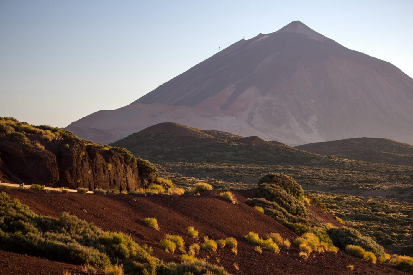 Mount Teide looming on Tenerife, Spain