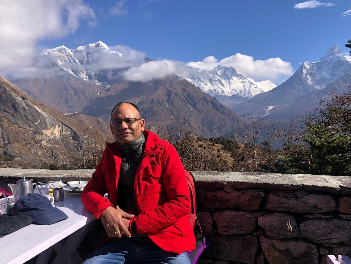 Local agent Anish in Nepal