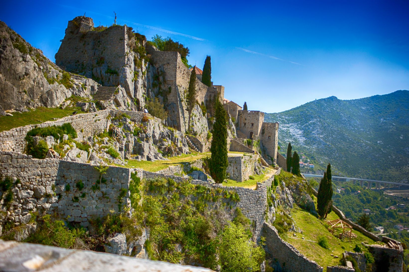 Klis fortress, a must-visit historical landmark near the heart of Split Croatia