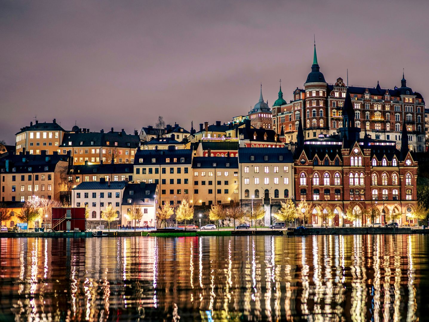 Top things to do in Sweden: experience the city of Stockholm and its waterfront at night