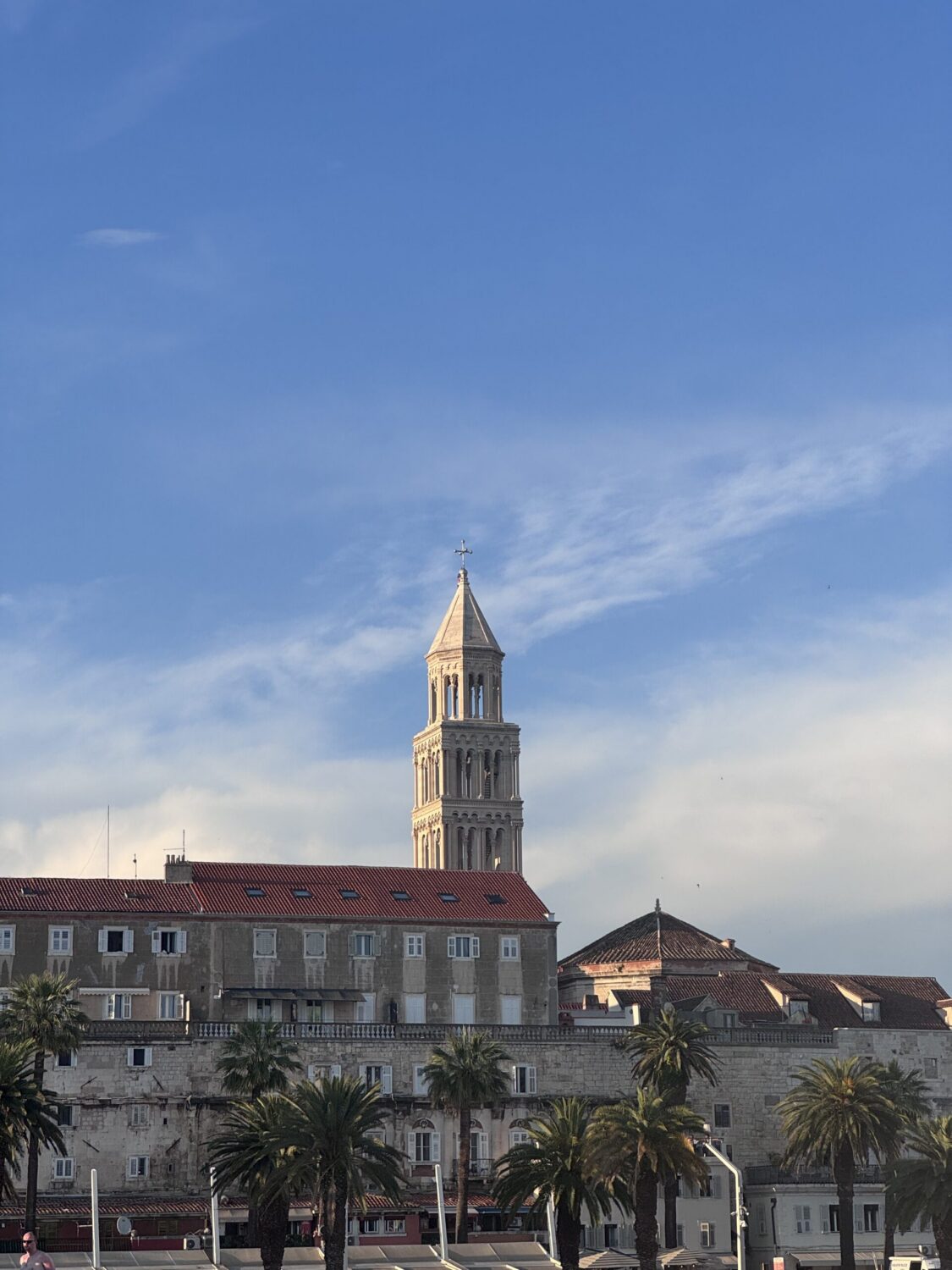 Johanna's TravelLocal trip to Croatia: view of Split from the ferry to Trogir