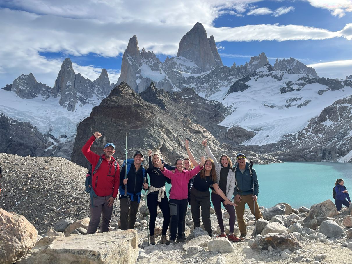 Our local partners in El Chalten, Argentina