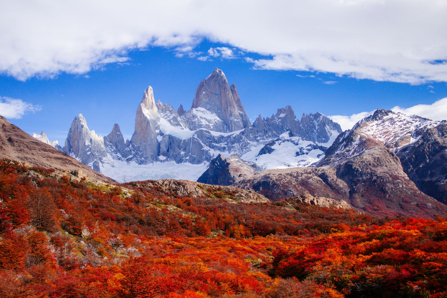 Red landscape of Argentinian Patagonia, taken by our local partners
